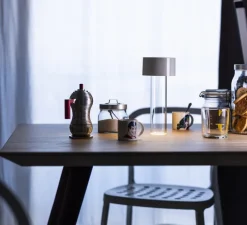 Lampe, Baladeuse, Fleur, blanc, LED, dim, 3000K, 188 lm, Ø11cm, H24cm - Foscarini