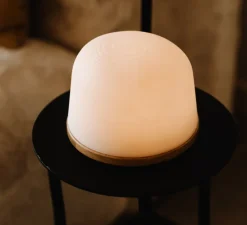 Lampe, Baladeuse, Fondant set de 3, chêne, IP65, LED, dim, 2700K, 100 lm, Ø26cm, H8,5cm - Atelier Pierre