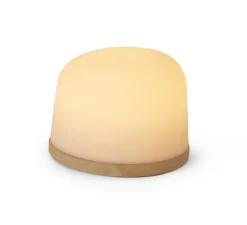 Lampe, Baladeuse, Fondant set de 3, chêne, IP65, LED, dim, 2700K, 100 lm, Ø26cm, H8,5cm - Atelier Pierre