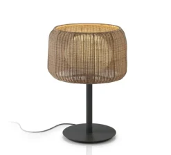 Lampe, Baladeuse, Fora M, noir, marron, IP66, Ø50cm, H70cm - Bover