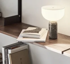 Lampe, Baladeuse, Kizu, gris, LED, dim, 2700K, lm, Ø18cm, H24cm - New Works