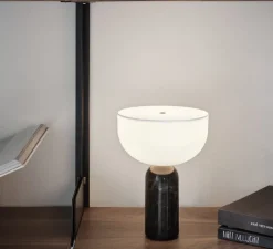 Lampe, Baladeuse, Kizu, noir, LED, dim, 2700K, lm, Ø18cm, H24cm - New Works