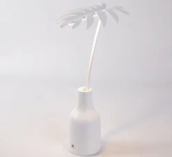 Lampe, Baladeuse, Leaf light Stellou, blanc, L34cm, H51cm - Seletti