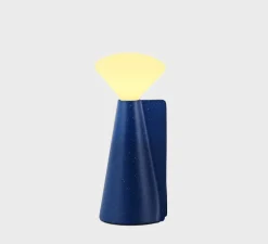 Lampe, baladeuse, Mantle, Bleu Cobalt, IP44, Ø8cm, H19cm - Tala
