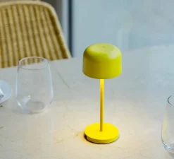 Lampe, Baladeuse, Mavis 200, jaune, IP54, LED, dim, 2700K, 150 lm, Ø8,05cm, H20cm - Faro