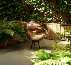 Lampe, Baladeuse, Melt Large, doré, IP44, LED, dim, 3000K, 500 lm, Ø50cm, H57cm - Tom Dixon