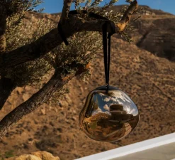 Lampe, Baladeuse, Melt Large, noir fumé, IP44, LED, dim, 3000K, 500 lm, Ø50cm, H57cm - Tom Dixon