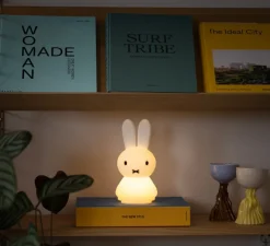 Lampe, Baladeuse, Miffy Shines Tactile, blanc, LED, dim, 2700K, 100 lm, L10,5cm, H23cm - Mr Maria
