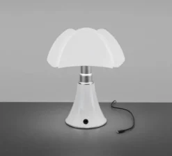 Lampe, baladeuse, MINI PIPISTRELLO SANS FIL, blanc, LED, Ø27cm, H35cm - Martinelli Luce