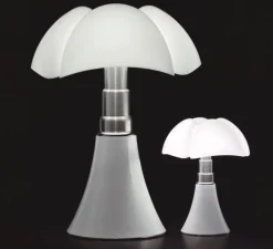 Lampe, baladeuse, MINI PIPISTRELLO SANS FIL, blanc, LED, Ø27cm, H35cm - Martinelli Luce