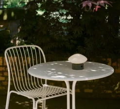 Lampe, Baladeuse, Mist AP21, marbre vert Guatemala, LED, dim, 2700K, Ø16cm, H12cm - Andtradition