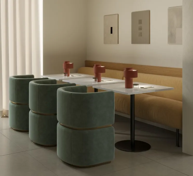 Lampe, Baladeuse, Nastro 563.34, terracotta, IP54, LED, dim, 2700K, 320 lm, Ø16cm, H23,2cm - Tooy