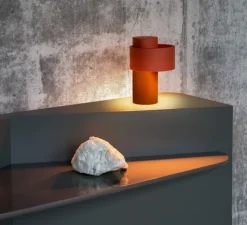 Lampe, Baladeuse, Nastro 563.34, terracotta, IP54, LED, dim, 2700K, 320 lm, Ø16cm, H23,2cm - Tooy