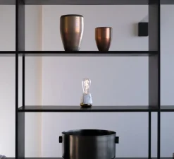 Lampe, Baladeuse, One, marbre blanc, Ø8,5cm, H19,5cm - Humble