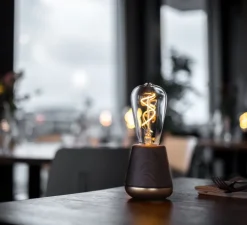 Lampe, Baladeuse, One, noyer, Led, 2200K, 43lm, Ø8,5cm, H19,5cm - Humble