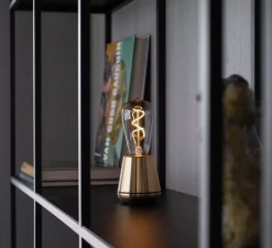 Lampe, Baladeuse, One, or, Ø8,5cm, H19,5cm - Humble