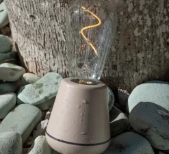 Lampe, Baladeuse, One Outdoor, gris lin, IP65, Ø8,5cm, H19,5cm - Humble