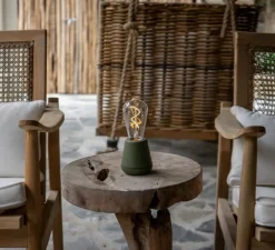 Lampe, Baladeuse, One Outdoor, vert mousse, IP65, Ø8,5cm, H19,5cm - Humble