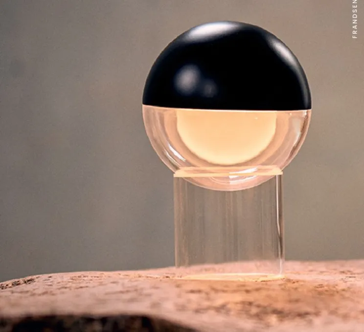 Lampe, Baladeuse, Pila, noir, LED, dim, 2700K, 30-75-150 lm, Ø13cm, H19,6cm - Frandsen