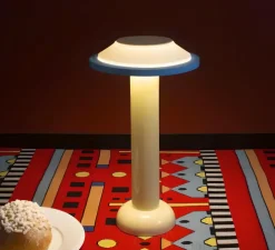 Lampe, Baladeuse, PL2.01, jaune, blanc, LED, dim, 2800K, 160lm, Ø18cm, H30,5cm - Sowden