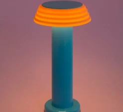 Lampe, Baladeuse, PL1-Blue, bleu, orange, LED, dim, 2800K, 250lm, L13cm, H24cm - SOWDEN