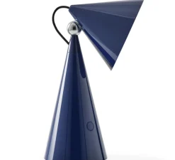 Lampe, Baladeuse, Pose, bleu indigo, IP44, LED, dim, 2700-3000K, 220 lm, L17,5cm, H25cm - Tom Dixon