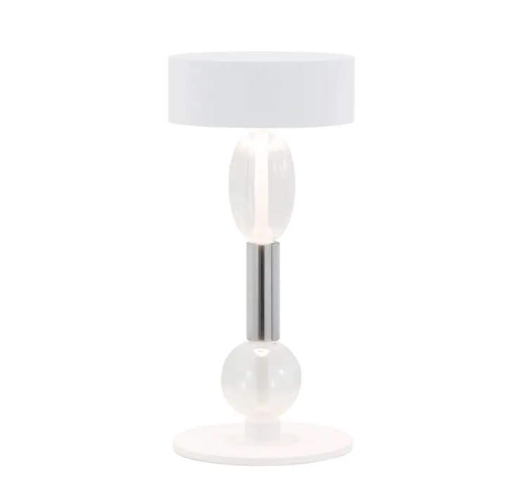 Lampe, Baladeuse, Royal Family Wi-Fi, blanc, IP65, LED, dim, 2200-4000K, 300 - 359 lm, Ø13,2cm, H28cm - Zafferano