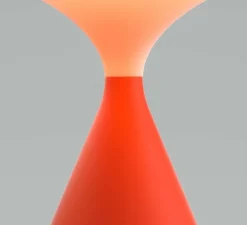 Lampe, Baladeuse, Salt, orange sanguine, IP21, LED, dim, 2700K, 450 lm, Ø12,8cm, H19cm - GRAU