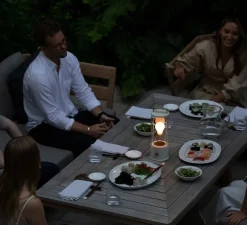 Lampe, Baladeuse, The Muse, Candlenut, blanc, IP44, 2800K, 400lm, Ø12,5cm, H33,8cm - Tala