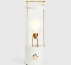 Lampe, Baladeuse, The Muse, Candlenut, blanc, IP44, 2800K, 400lm, Ø12,5cm, H33,8cm - Tala