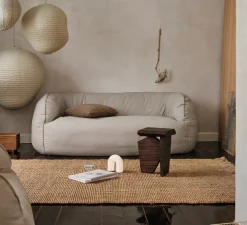 Lampe, Baladeuse, Vuelta, blanc, laiton, IP44, LED, dim, 2200K, 40 lm, L16,5cm, H15,5cm - Ferm Living