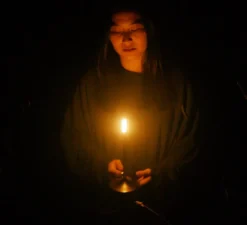 Lampe, baladeuse, Wick, laiton, LED, 2600K, Ø12cm, H26cm - Graypants