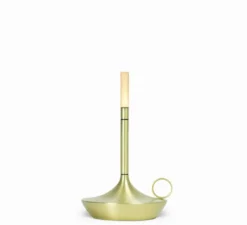 Lampe, baladeuse, Wick S, laiton, IP44, LED, dim, 2600K, 35 lm, Ø12cm, H16,5cm - Graypants