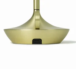 Lampe, baladeuse, Wick S, laiton, IP44, LED, dim, 2600K, 35 lm, Ø12cm, H16,5cm - Graypants