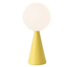 Lampe, Bilia Mini, jaune, Ø12cm, H26cm - Fontana Arte