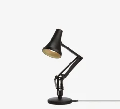 Lampe de bureau, 90 mini mini, noir carbone, LED, 3000K, 470lm, L38cm, H32cm - Anglepoise
