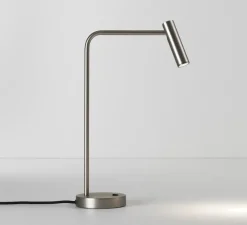 Lampe de bureau, Enna Desk Led, nickel, LED, 2700K, 124 lm, L12cm, H45cm - Astro