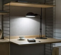 Lampe de bureau, Funiculi, noir, Ø15,5cm, H50,3cm - Marset