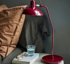 Lampe de bureau, HDDesk, rouge, Ø18cm, H50cm - House Doctor