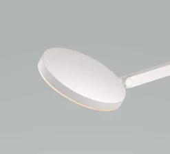 Lampe de bureau, John, blanc, LED, dim, 3500K, 1000 lm, L16cm, H55cm - GRAU