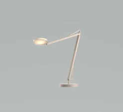 Lampe de bureau, John, sable, LED, dim, 3500K, 1000 lm, L16cm, H55cm - GRAU
