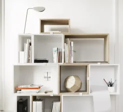 Lampe de bureau, Leaf, Gris, H41,5cm - Muuto