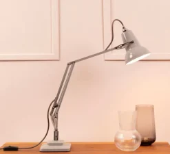 Lampe de bureau, Original 1227 Mini, gris clair, L36cm, H48cm - ANGLEPOISE