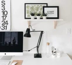 Lampe de bureau, Original 1227, noir, Ø14cm H49cm - ANGLEPOISE