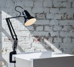 Lampe de bureau, Original 1227 mini avec Pince, noir, H50cm - ANGLEPOISE