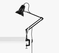 Lampe de bureau, Original 1227 mini avec Pince, noir, H50cm - ANGLEPOISE