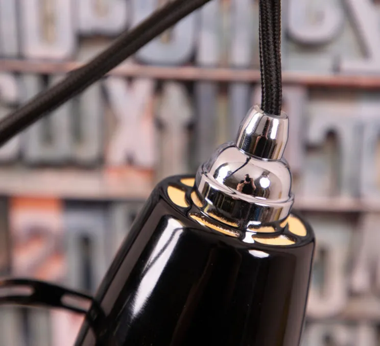 Lampe de bureau, Original 1227 mini avec Pince, noir, H50cm - ANGLEPOISE