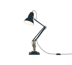 Lampe de bureau, Original 1227 Brass, Ink Blue, Ø14cm H49cm - Anglepoise