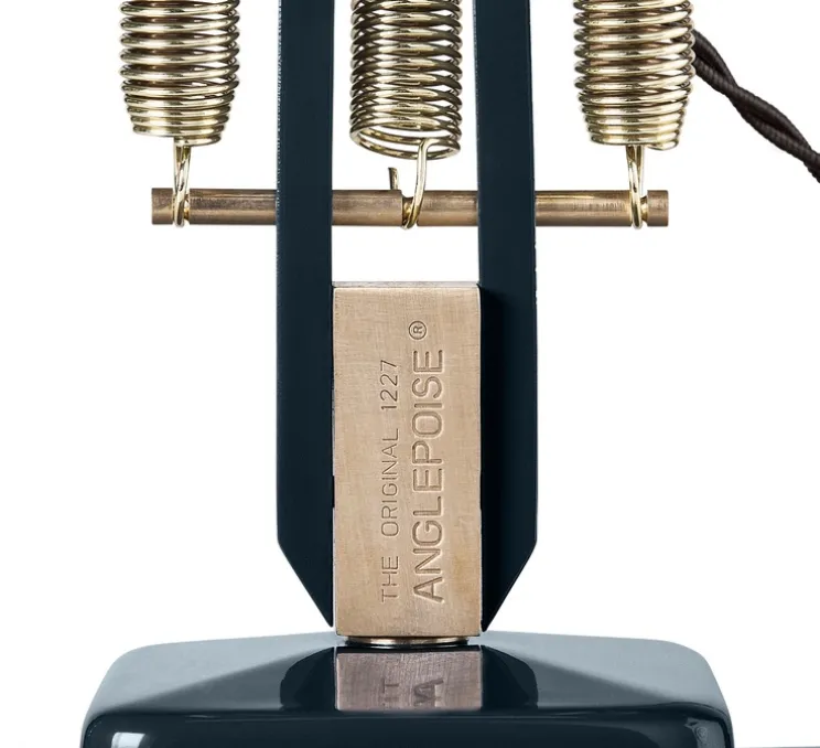 Lampe de bureau, Original 1227 Brass, Ink Blue, Ø14cm H49cm - Anglepoise