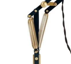 Lampe de bureau, Original 1227 Brass, Ink Blue, Ø14cm H49cm - Anglepoise